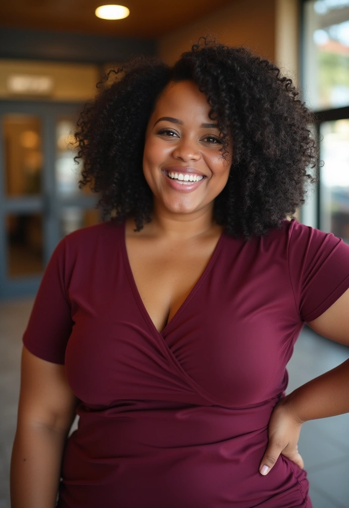 25 Burgundy Top Outfit Styling Tips To Wear With Confidence - 25. Emphasize Your Features