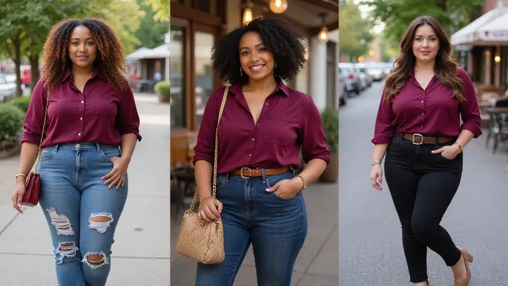 25 Burgundy Top Outfit Styling Tips To Wear With Confidence