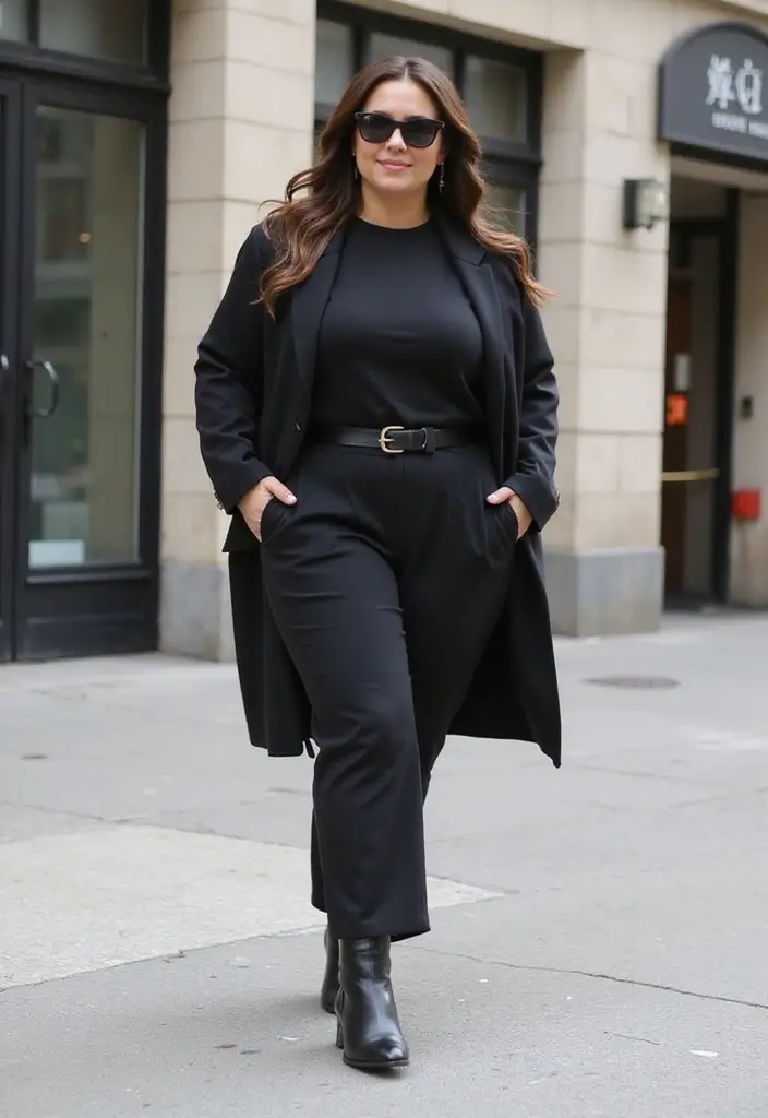 25 Drinks Outfit Evening Styling Tips To Wear With Confidence - 10. Go Monochrome