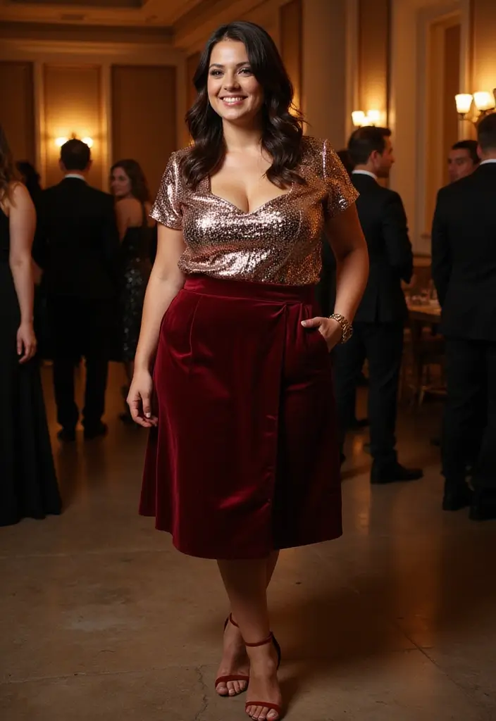 25 Drinks Outfit Evening Styling Tips To Wear With Confidence - 12. Opt for Fun Textures