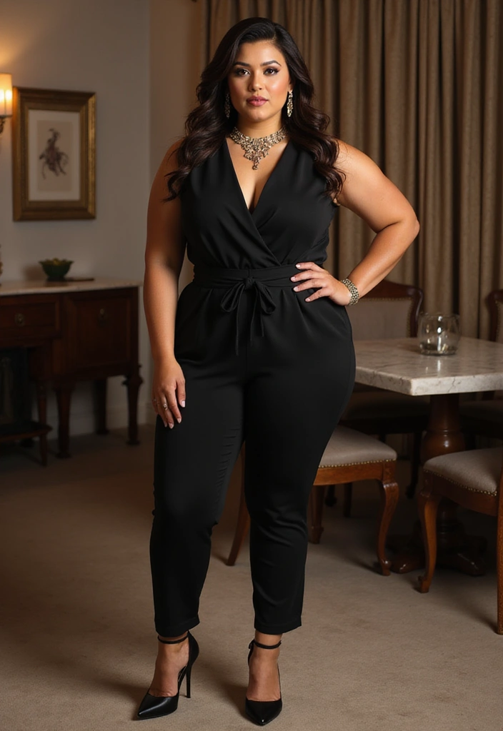 25 Drinks Outfit Evening Styling Tips To Wear With Confidence - 2. Jumpsuits Are Your New Best Friend