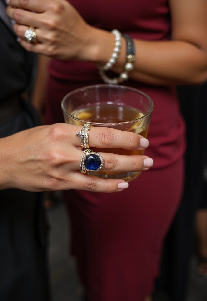 25 Drinks Outfit Evening Styling Tips To Wear With Confidence - 6. Opt for Statement Accessories