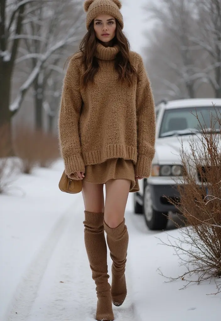 26 Dti Kawaii Outfit Theme Looks That Will Upgrade Your Wardrobe - 6. Cozy Knitwear