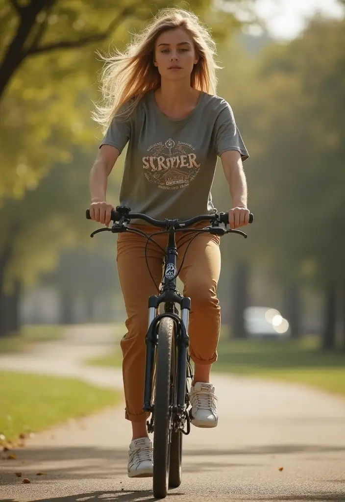 26 Outfit Brown Pants Styling Tips To Wear With Confidence - 10. Sporty Chic with Sneakers