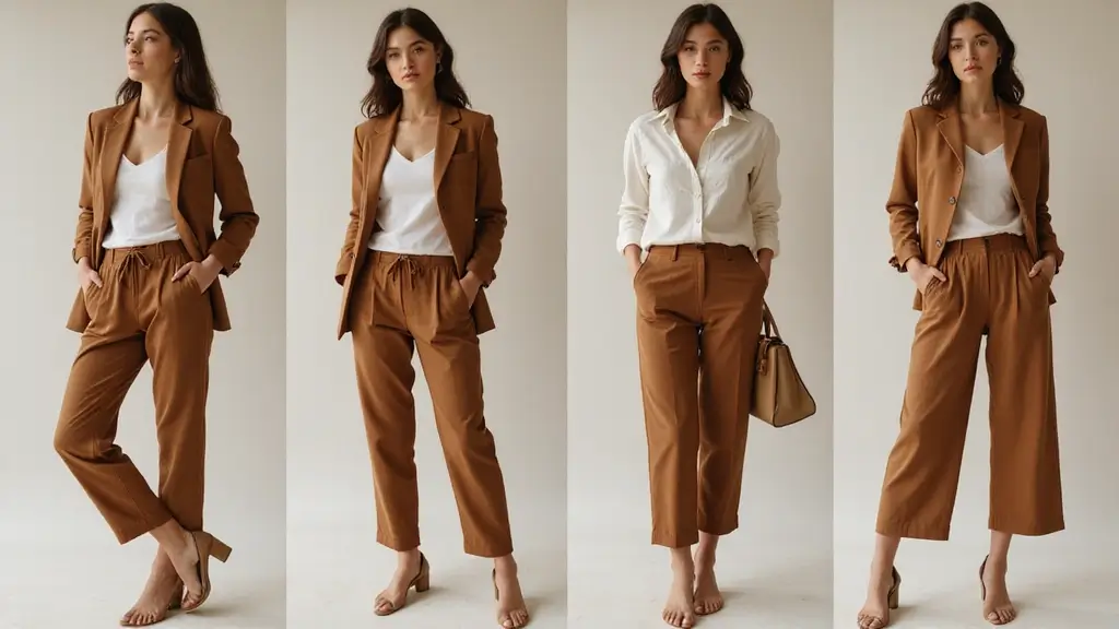 26 Outfit Brown Pants Styling Tips To Wear With Confidence