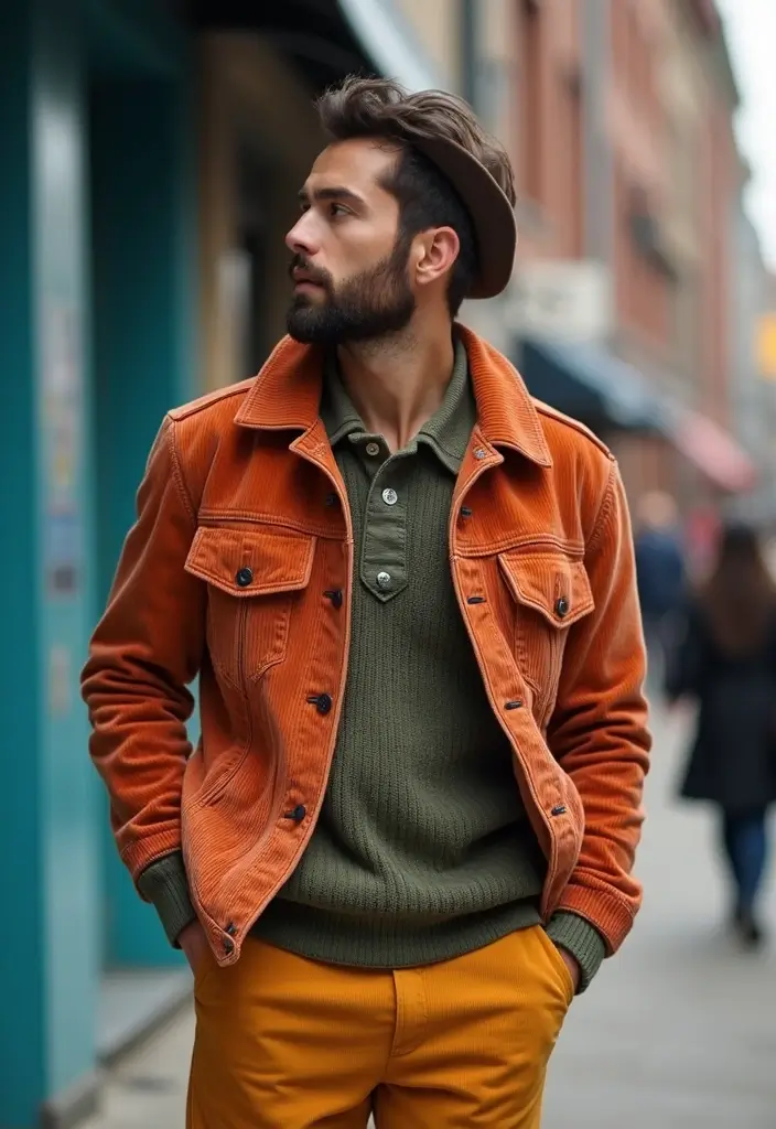 27 Must-Try Bad Boy Outfit Combos This Season - 21. Textured Fabrics for Depth