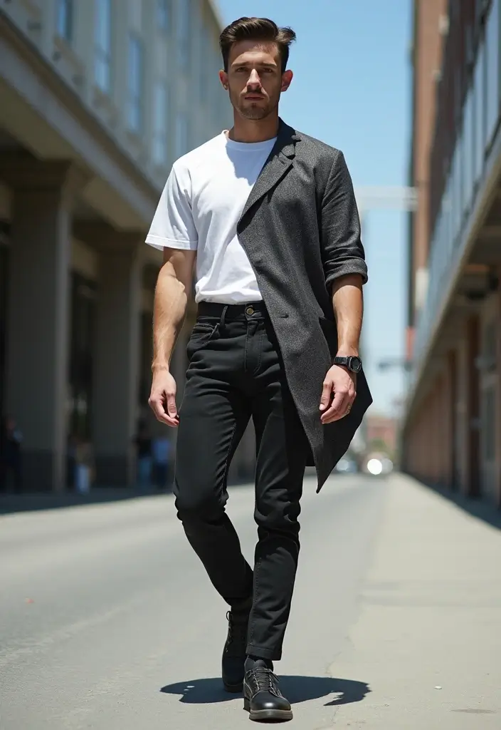 27 Must-Try Bad Boy Outfit Combos This Season - 23. Unique Cuts and Silhouettes