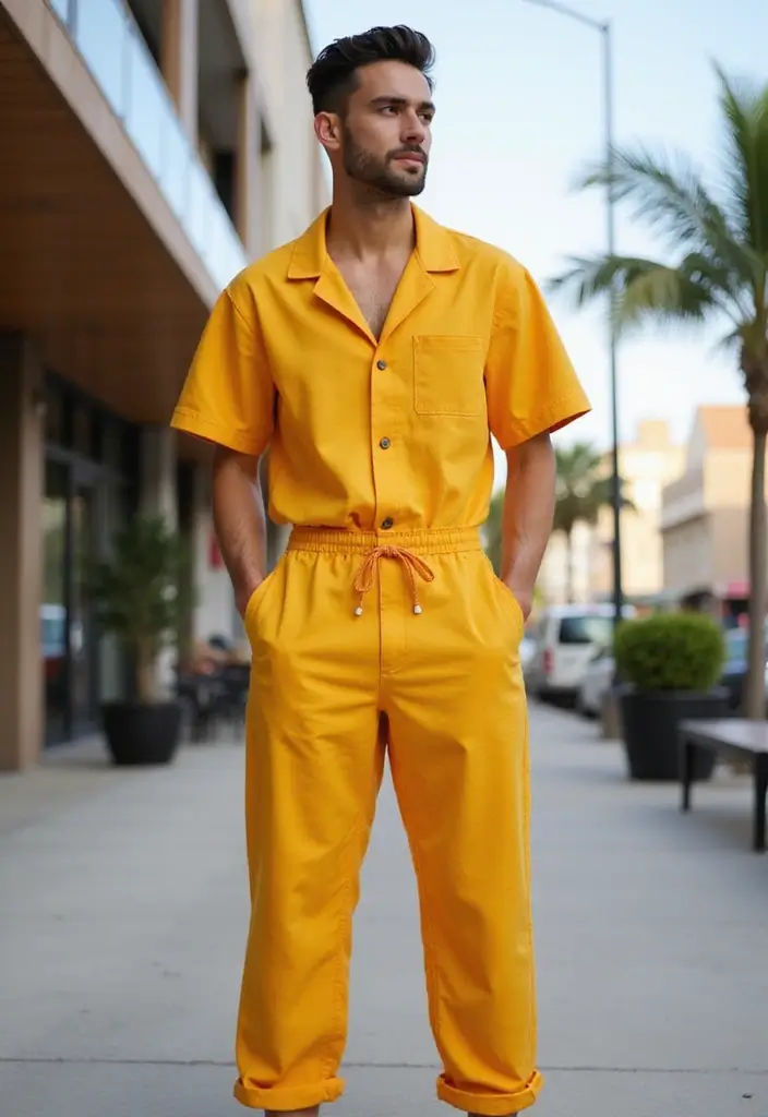 27 Must-Try Bad Boy Outfit Combos This Season - 24. Street-Inspired Jumpsuits