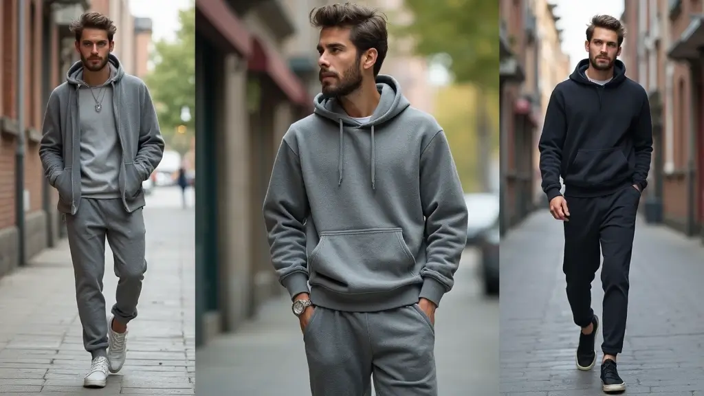 28 Grey Sweatpants Outfit Men That Flatter Every Figure