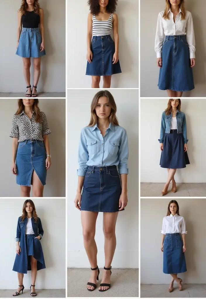 28 Outfit Jupe En Jean That Flatter Every Figure - Conclusion