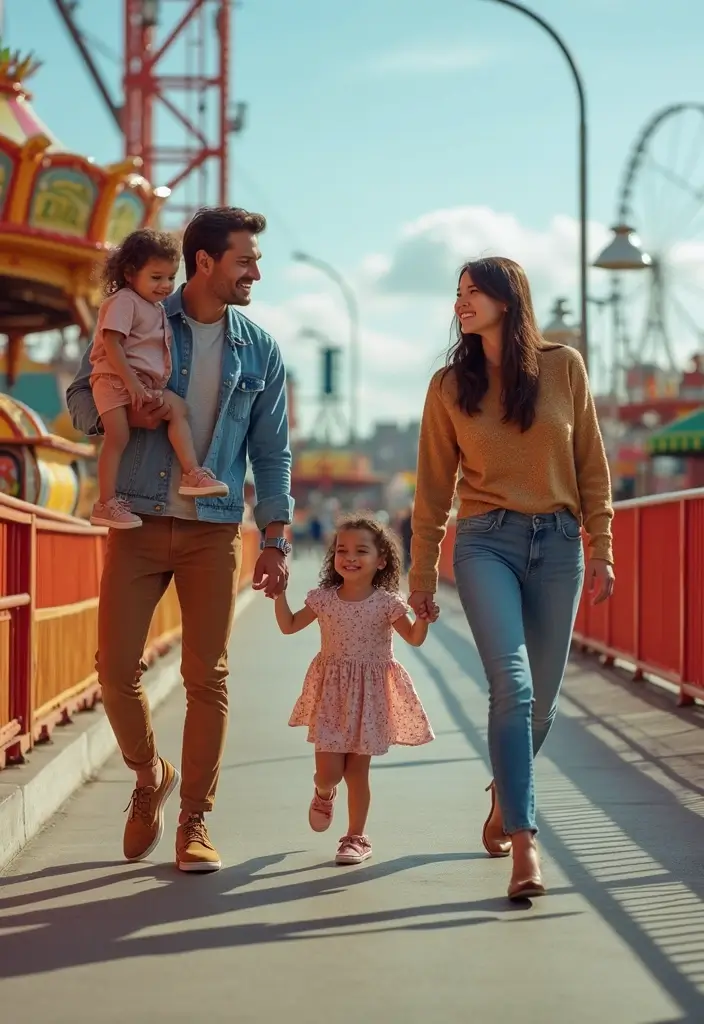 29 Amusement Park Outfit Looks That Will Upgrade Your Wardrobe - 15. Footwear Essentials: Comfort vs. Style