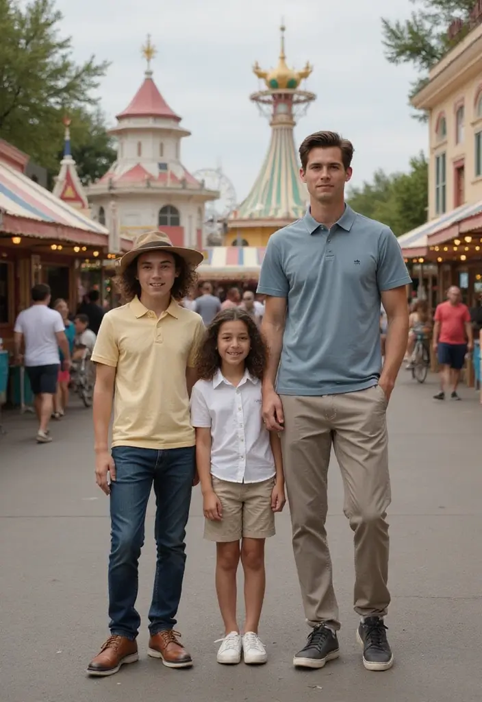 29 Amusement Park Outfit Looks That Will Upgrade Your Wardrobe - 26. Elegant Casual: Chinos and Polos