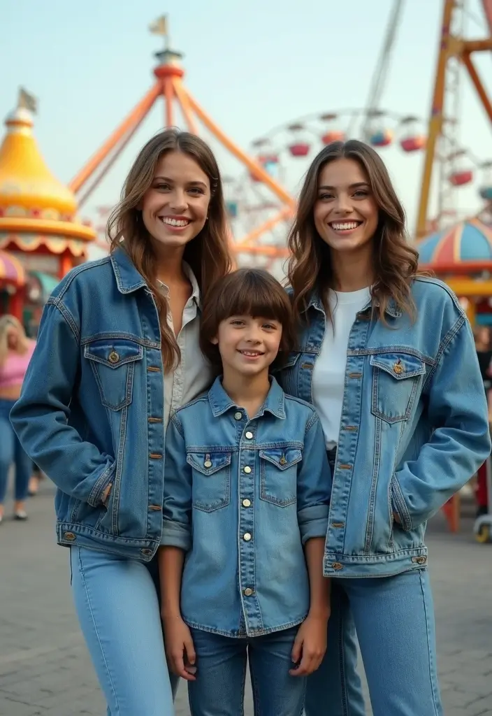 29 Amusement Park Outfit Looks That Will Upgrade Your Wardrobe - 28. Classic Denim: Timeless and Versatile