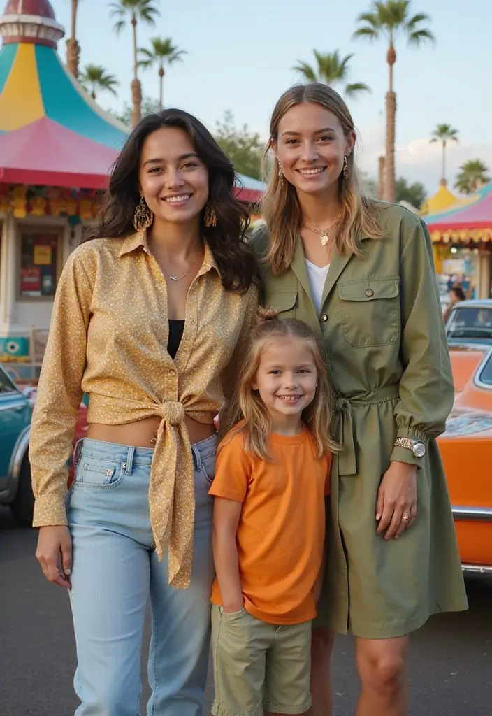 29 Amusement Park Outfit Looks That Will Upgrade Your Wardrobe - 29. Eco-Friendly Attire for a Sustainable Day