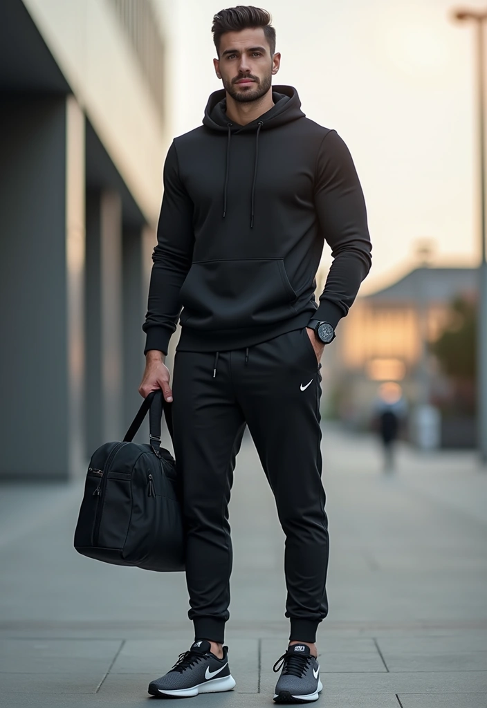 29 Fresh Nike P6000 Outfit Man Ideas You Need To Try - 2. Sporty Chic