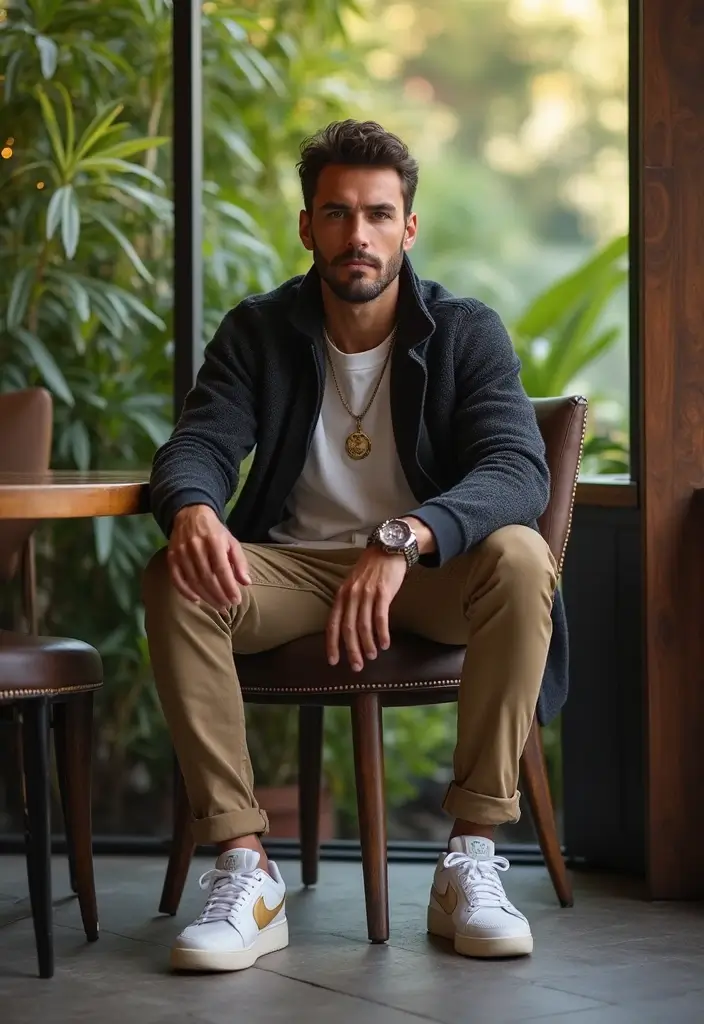 29 Fresh Nike P6000 Outfit Man Ideas You Need To Try - 4. Layer it Up