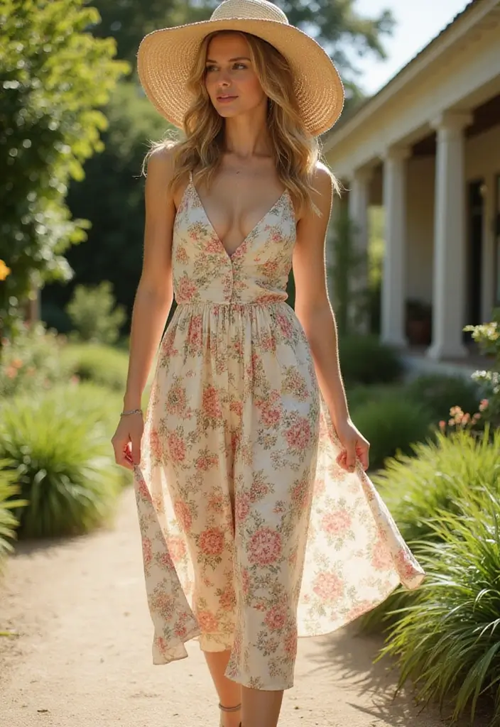 29 Stylish Doll Outfit Dress To Impress For Every Occasion - 12. Vintage Summer Dress