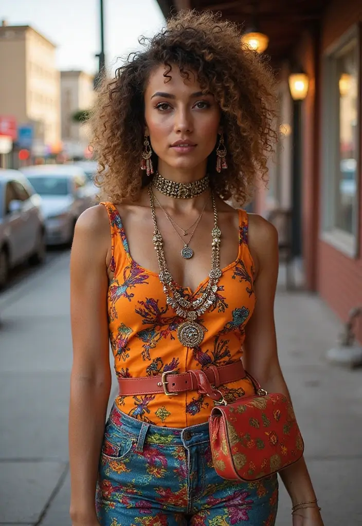 29 Stylish Doll Outfit Dress To Impress For Every Occasion - 29. Funky Colorful Outfit