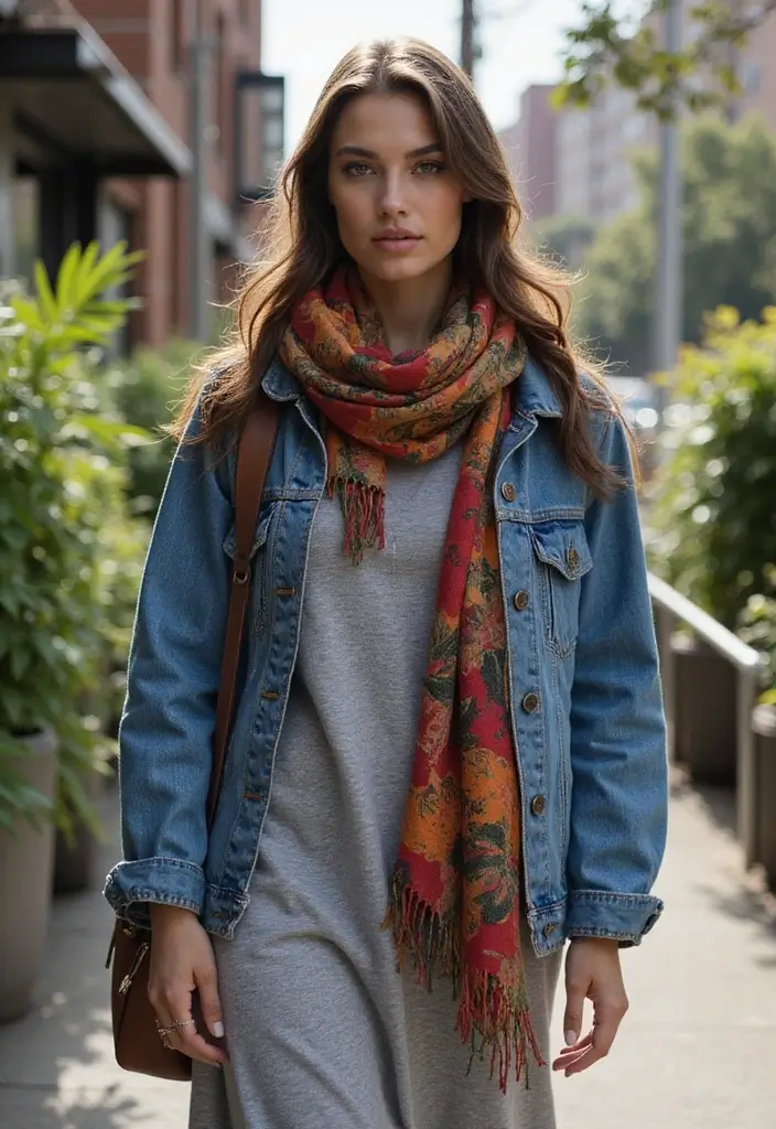 30 Grey Dress Outfit Styling Tips To Wear With Confidence - 2. Layer with Purpose