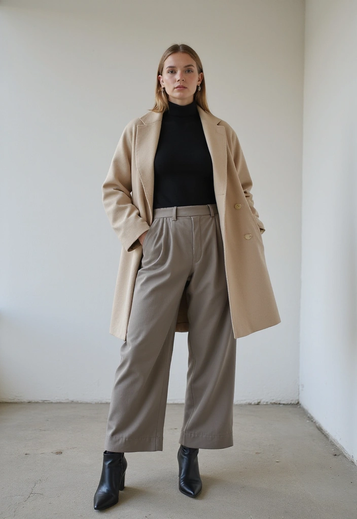 30 Idee Outfit Invernali Inspirations For Real Life - 12. Minimalist Layers