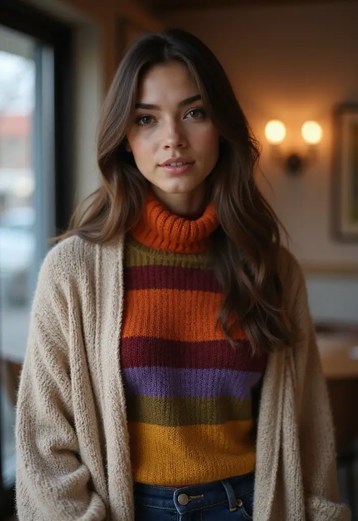 30 Idee Outfit Invernali Inspirations For Real Life - 29. Layer with Love