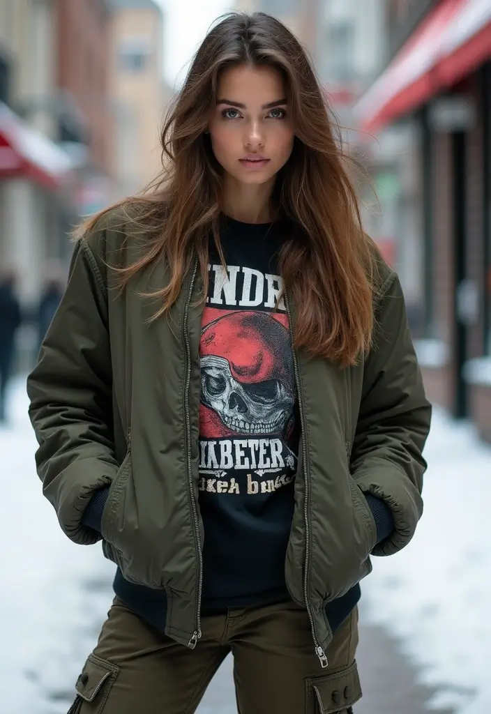 30 Idee Outfit Invernali Inspirations For Real Life - 5. Street Style Edge