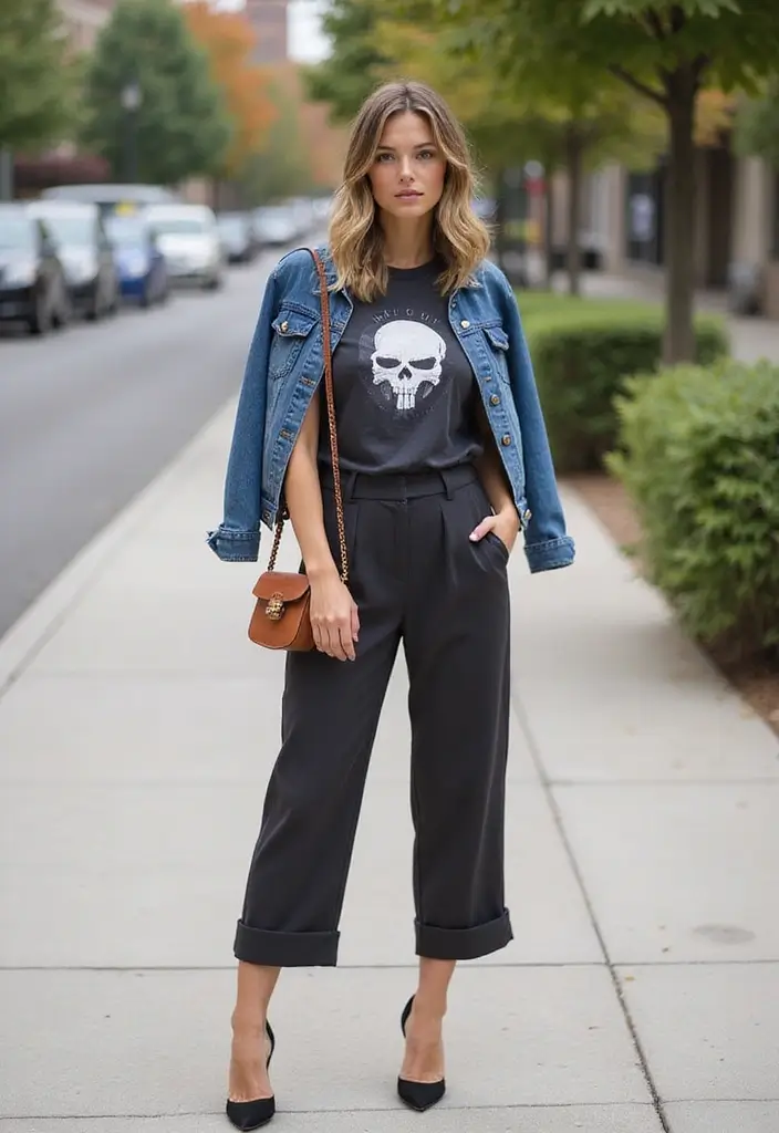 30 Kitten Heels Outfits That Flatter Every Figure - 5. Weekend Casual