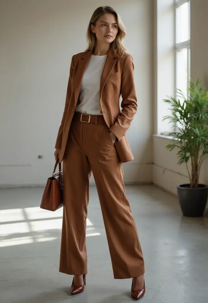 30 Trendy Outfit For Spring To Refresh Your Closet - 24. Chic Work Attire