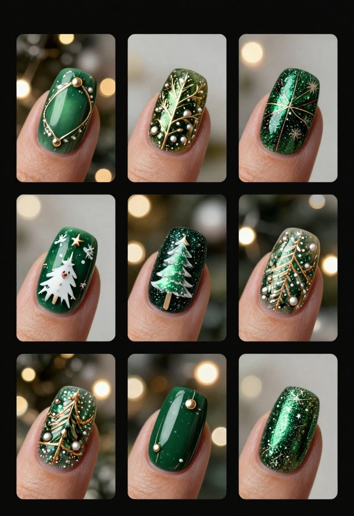 15 Green Christmas Nails Ideas Festive Modern Touch - Conclusion 1