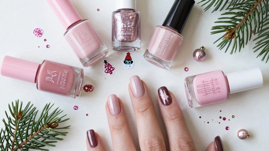 15 Pink Christmas Nails Ideas Cute Festive Style