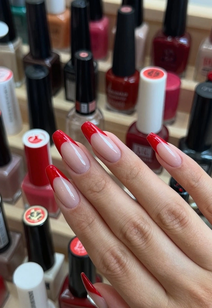 15 Red French Tip Nails Ideas Modern Classic Twist - Conclusion 1