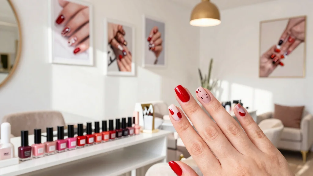 15 Red French Tip Nails Ideas Modern Classic Twist