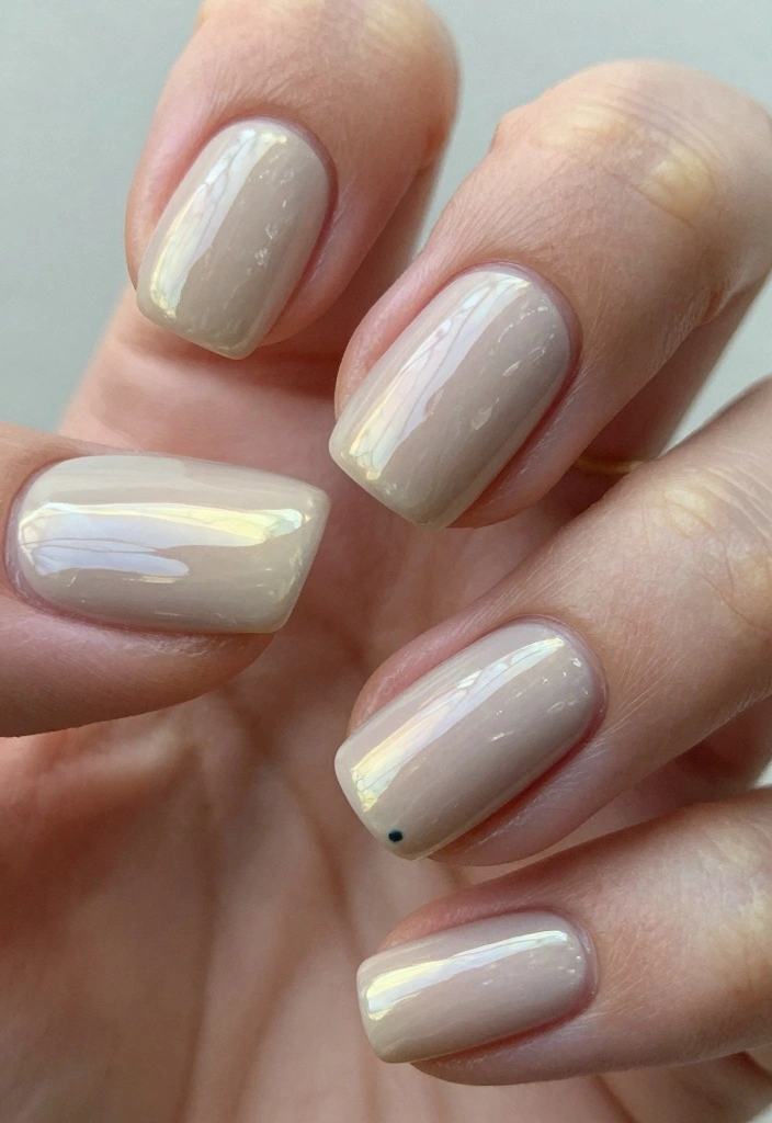 16 Neutral Winter Nails Ideas Clean Minimal Chic - 1. Soft Beige Delight 1