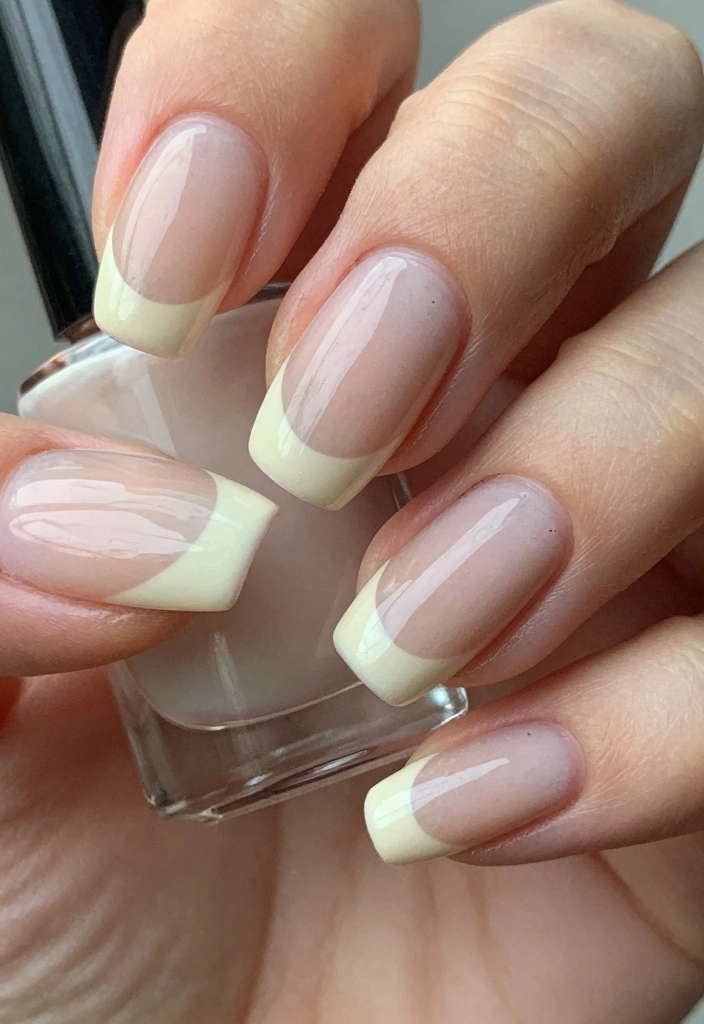 16 Neutral Winter Nails Ideas Clean Minimal Chic - 14. Classic French Twist 1