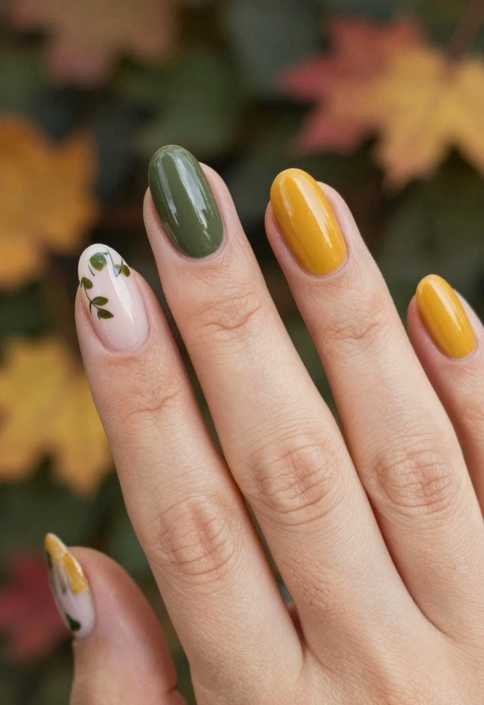 16 Short Autumn Nails Ideas: Chic Practical Style - 8. Classic French Tips with a Twist 1