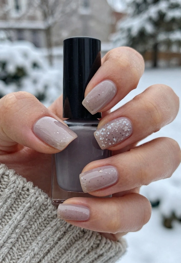 16 Simple Winter Nails Ideas Soft Minimal Charm - 14. Natural Nail Care 1