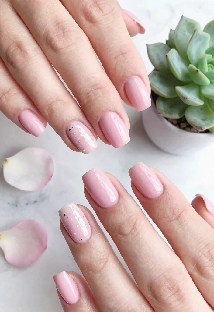16 Summer Pastel Nail Ideas: Soft Fresh Colors - 2. Blush Pink Elegance 1