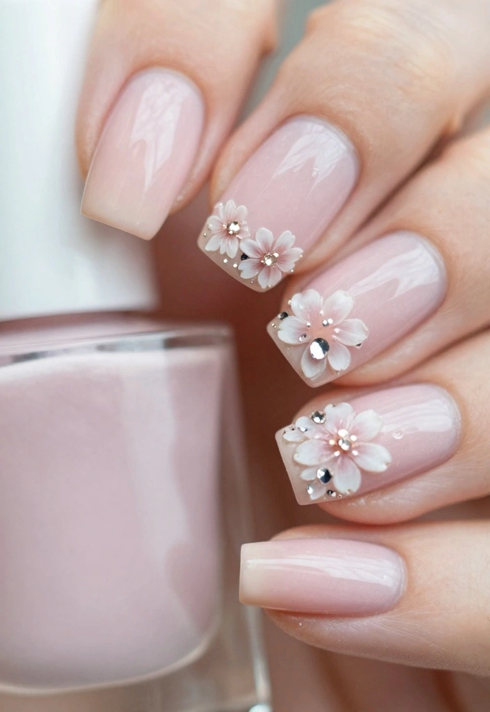 17 Neutral Fall Nail Color Ideas: Soft Elegant Tones - 13. Blush Whisper 1