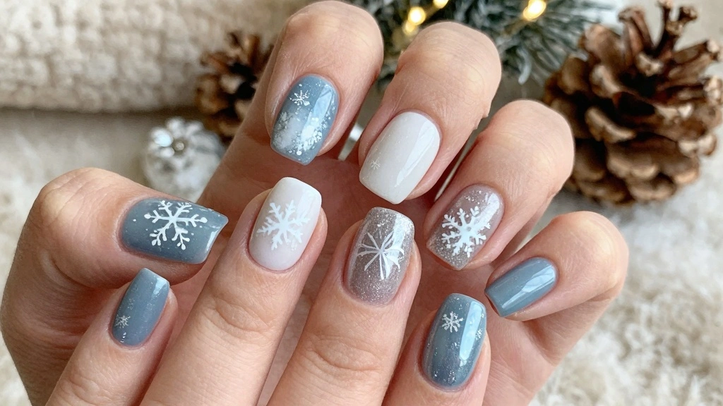17 Short Winter Nails Ideas Simple Cozy Chic