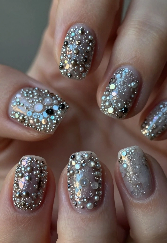 17 Winter Nails 2025 Fresh Seasonal Trends - 11. Textured Nail Art 1