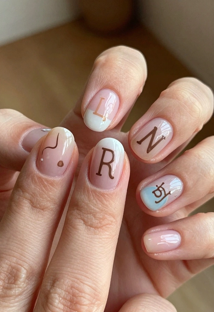 17 Winter Nails 2025 Fresh Seasonal Trends - 12. Personalized Nail Art 1