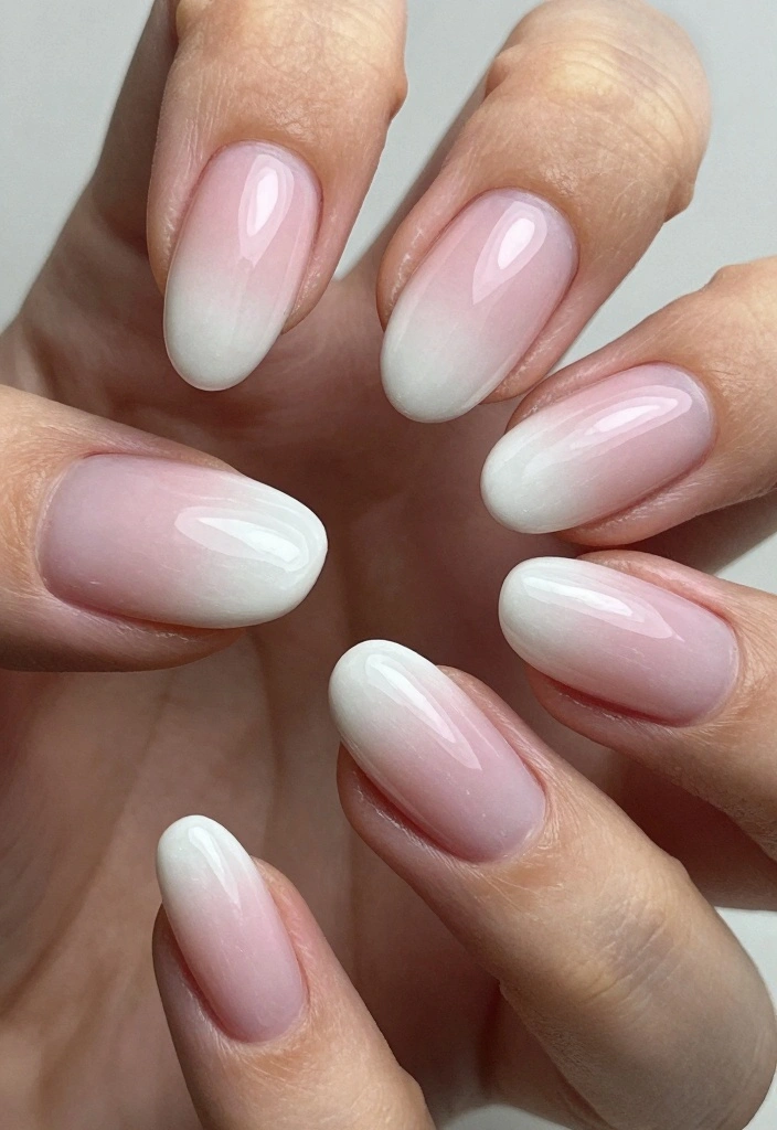 18 Simple Nail Art Ideas for Clean Creative Details - 1. Subtle Ombre 1