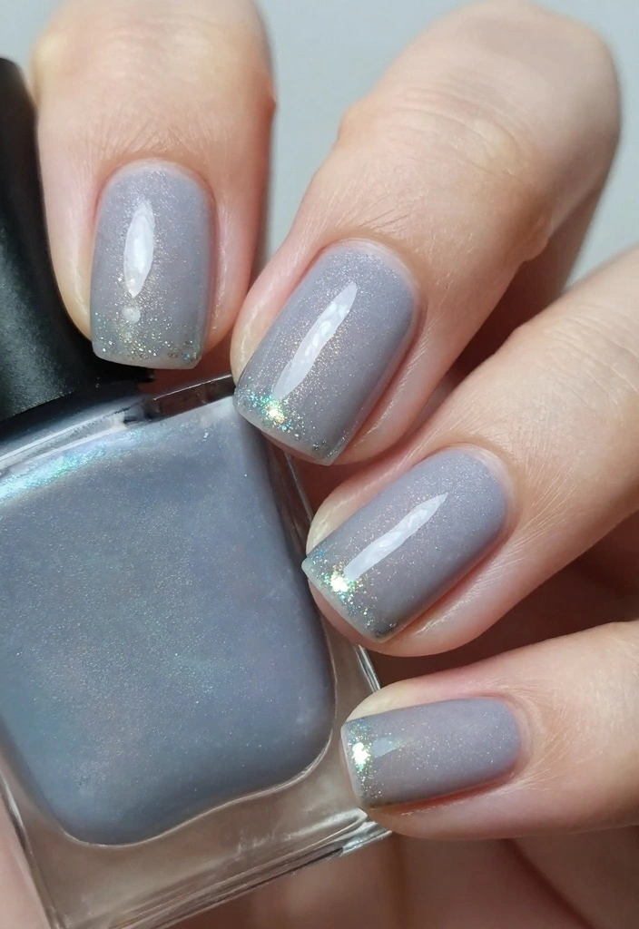 18 Simple Nail Art Ideas for Clean Creative Details - 14. Simple Sparkle 1