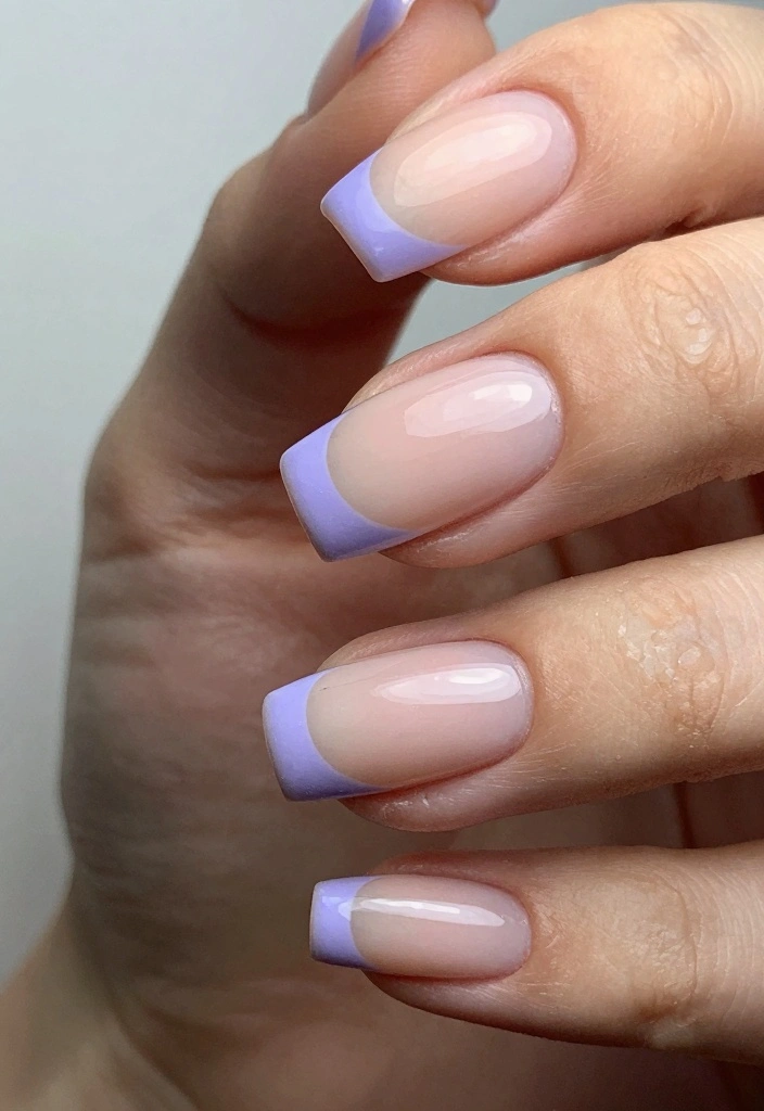 18 Simple Nail Art Ideas for Clean Creative Details - 3. Classic French Twist 1