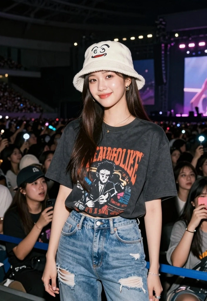 14 BTS Concert Outfit Ideas For Women With Fan Energy - 6. Playful Hats and Beanies 1