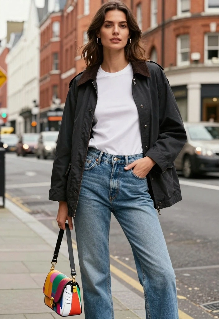 14 Barbour Jacket Outfit Ideas For Women With Classic Style - 3. Barbour with a Casual Denim Ensemble 1