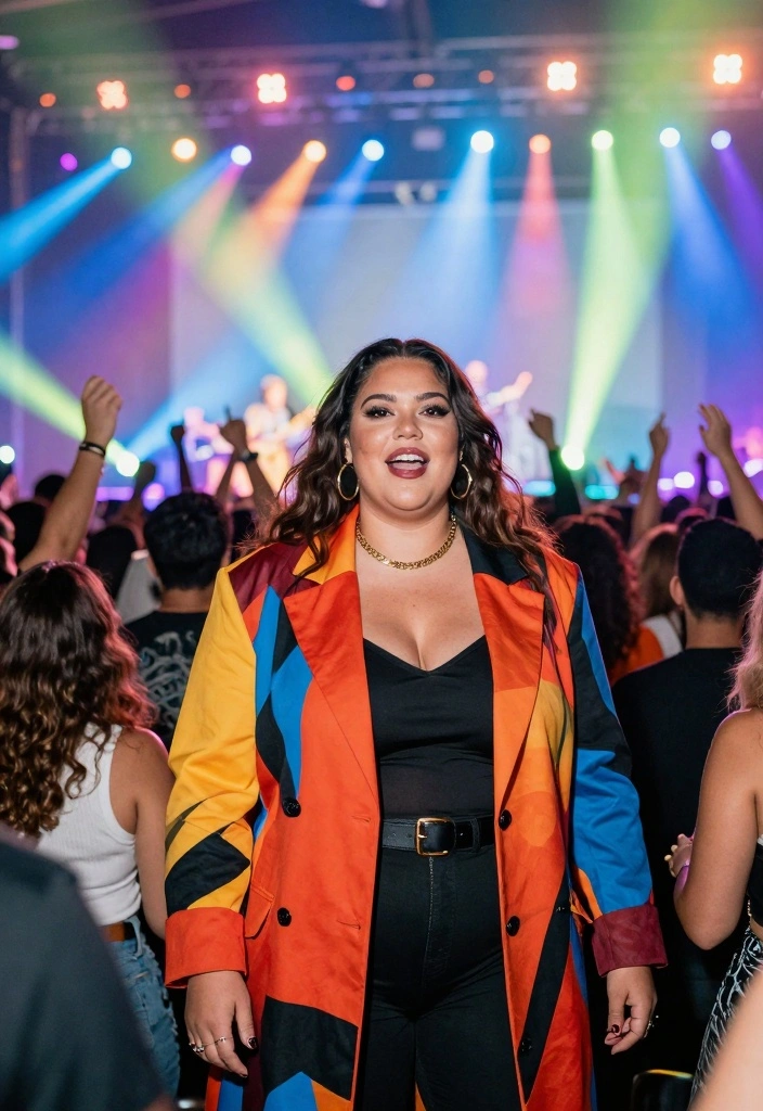 14 Jelly Roll Concert Outfit Ideas For Women - 14. Statement Coats 1