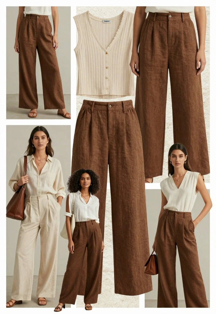 15 Brown Linen Pants Outfit Ideas For Women With Easy Chic - Conclusion 1