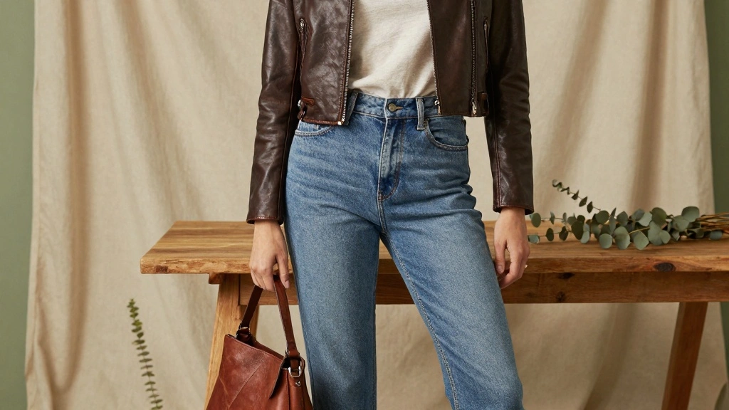 15 Cropped Leather Jacket Outfit Ideas For Women With Balance
