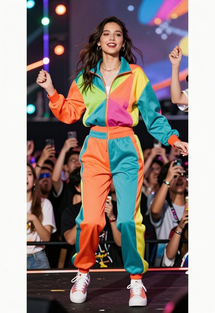 15 Drake Concert Outfit Ideas For Women With Street Vibes - 5. Sporty Chic with a Tracksuit 1